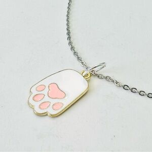 Bunny Paw Pendant, Handmade by Wandering Bunny LLC